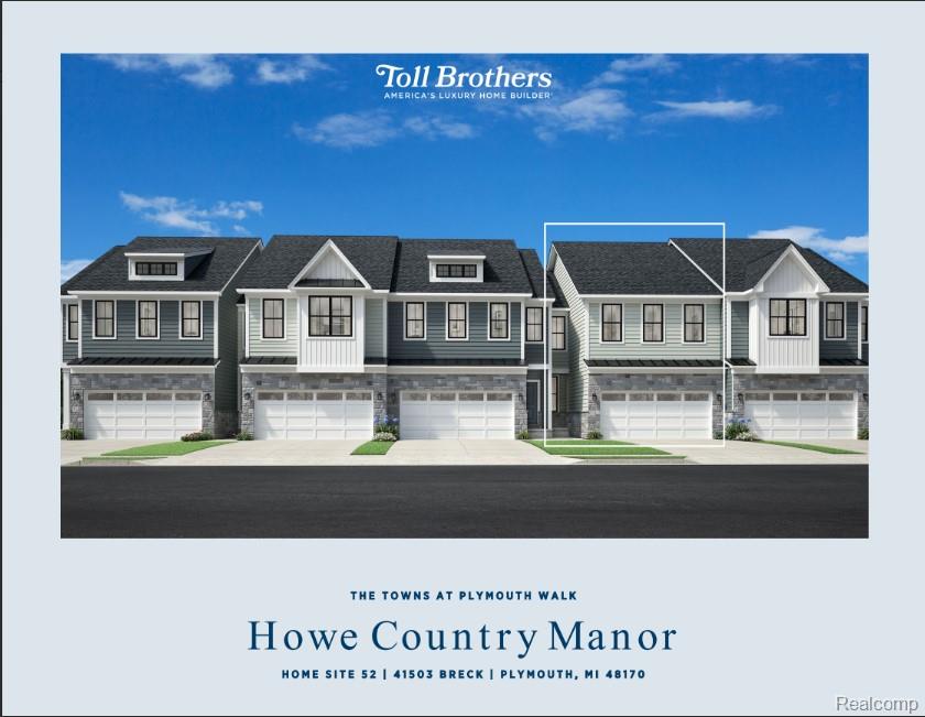 41503 Breck, Plymouth, MI 48170 — front exterior