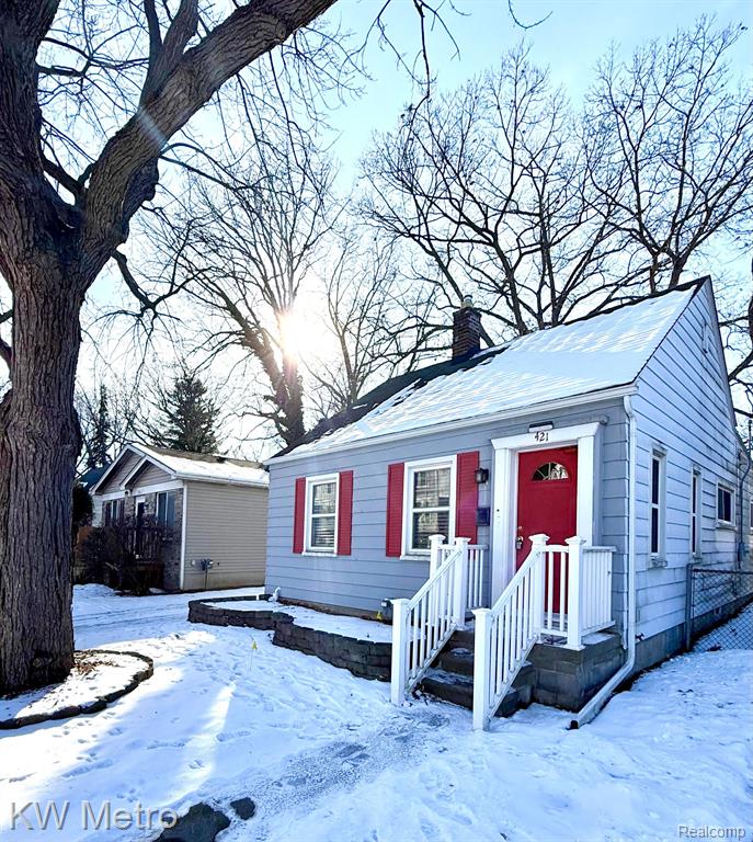 421 GARDENDALE Street, Ferndale, MI 48220 — front exterior