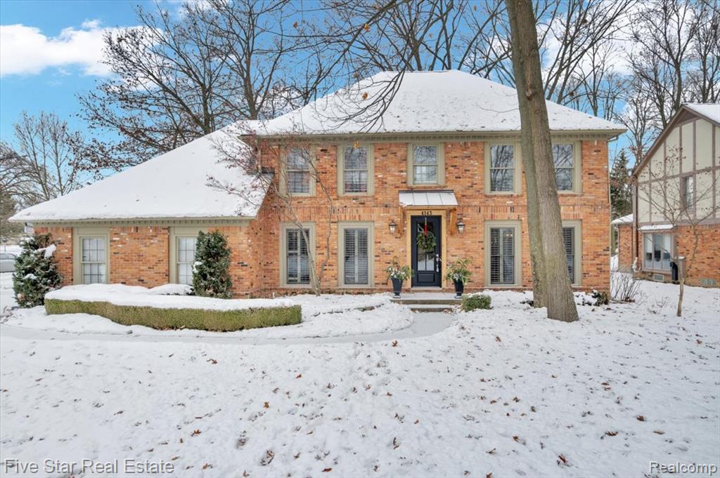 4143 Glencastle Drive, Troy, MI 48098 — front exterior