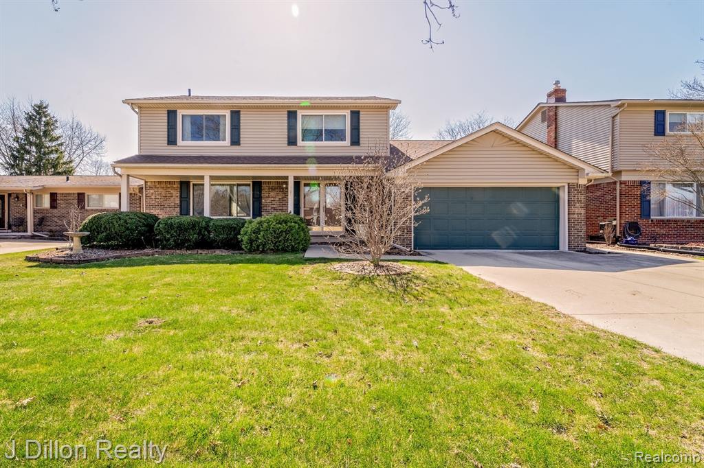 42807 SAXONY Road, Canton, MI 48187 — front exterior