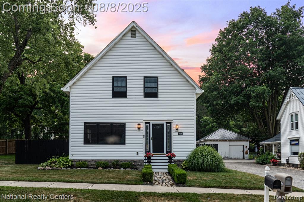 3926 N Oak Street, Metamora, MI 48455 — front exterior