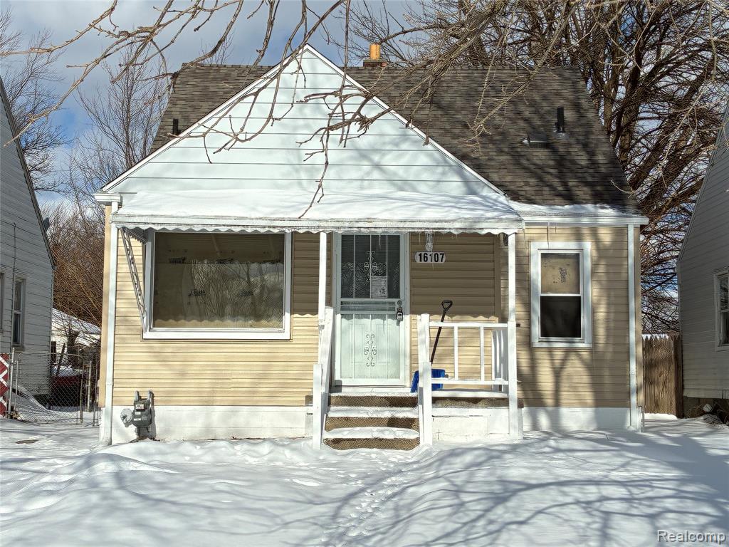 16107 Manning Street, Detroit, MI 48205 — front exterior