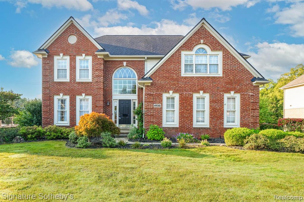 49301 QUAIL RUN Court, Plymouth, MI 48170 — front exterior