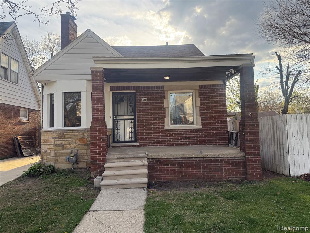7343 Auburn Street, Detroit, MI 48228 — front exterior