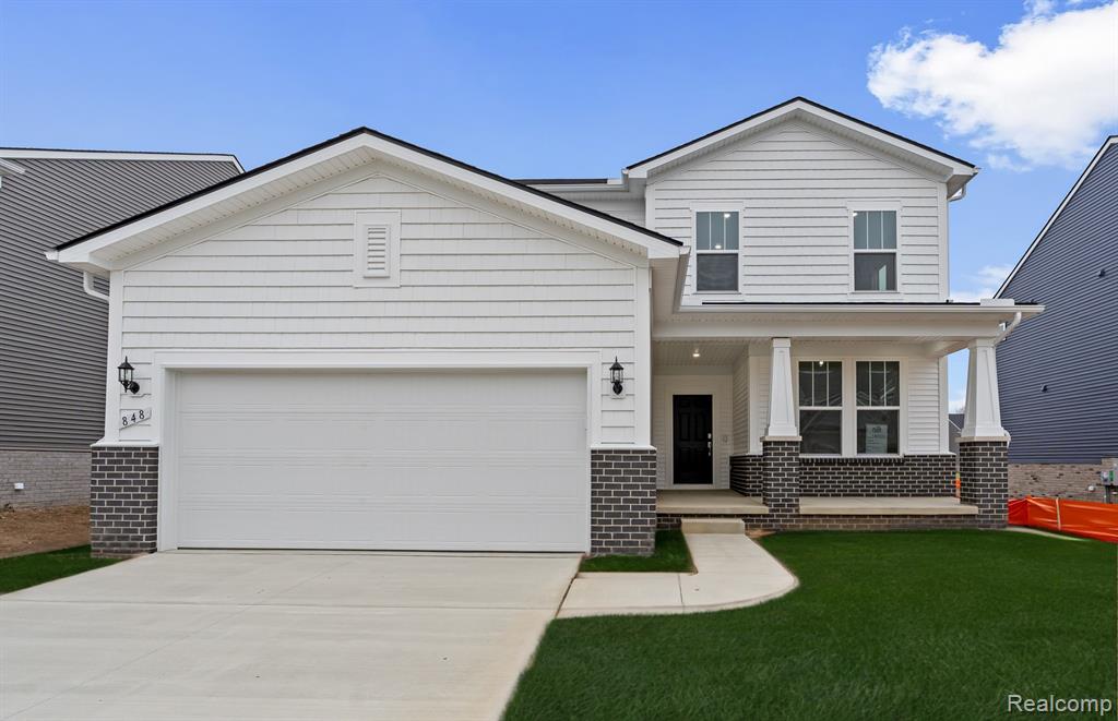 848 KUSS Drive, Saline, MI 48176 — front exterior
