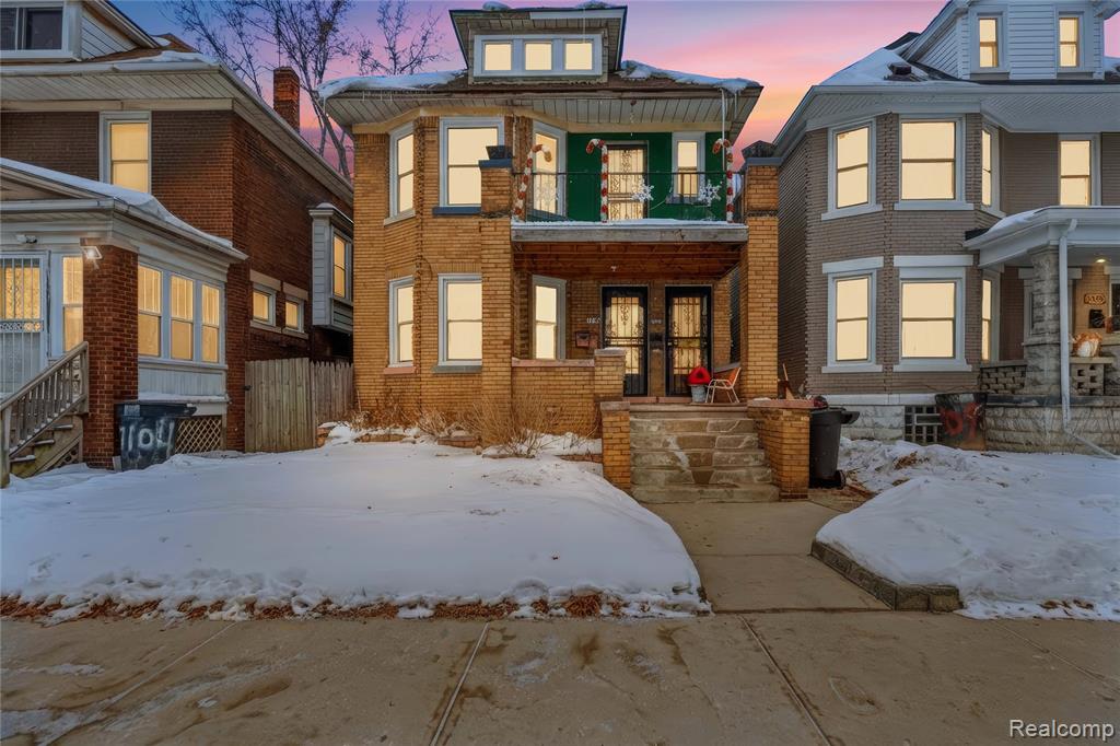 7098 Lafayette Boulevard, Detroit, MI 48209 — front exterior