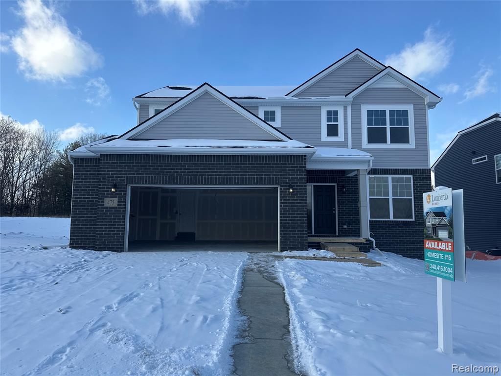 475 CANNONADE Loop, Howell, MI 48843 — front exterior