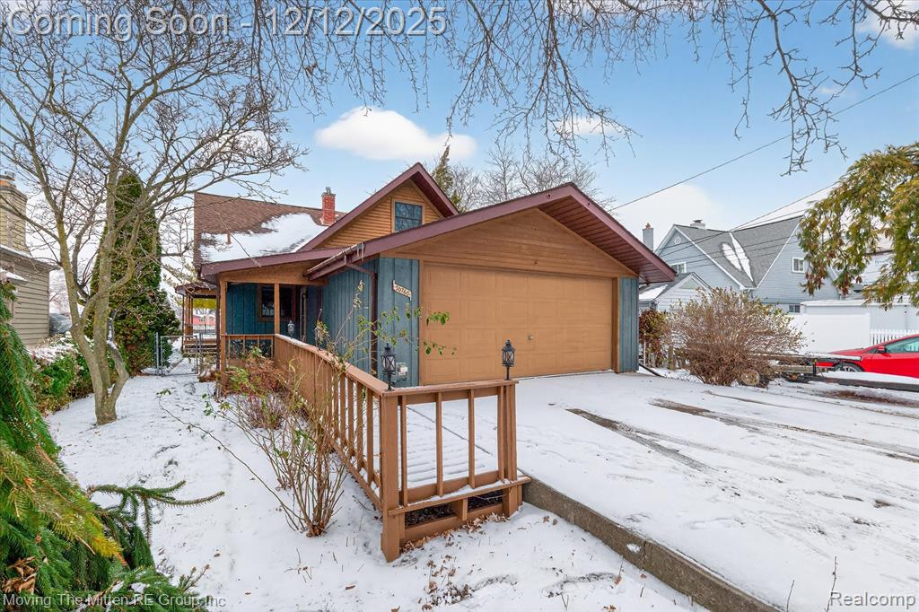 30760 Bayview Drive, Gibraltar, MI — front exterior