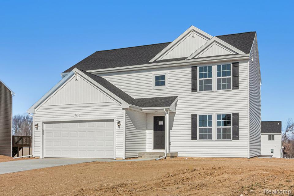 8145 Moonlight Creek Lane, Fowlerville, MI 48836 — front exterior