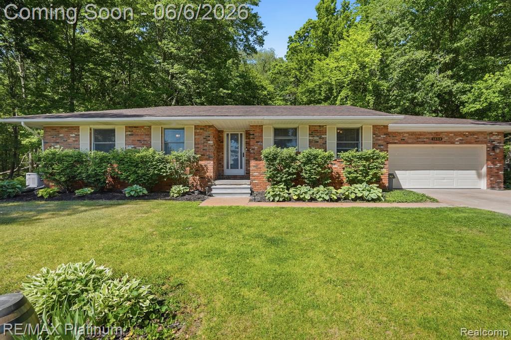 1539 Clark Lake Road, Brighton, MI 48114 — front exterior