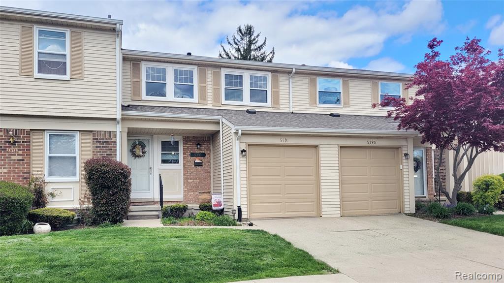 5391 Breeze Hill Place, Troy, MI 48098 — front exterior