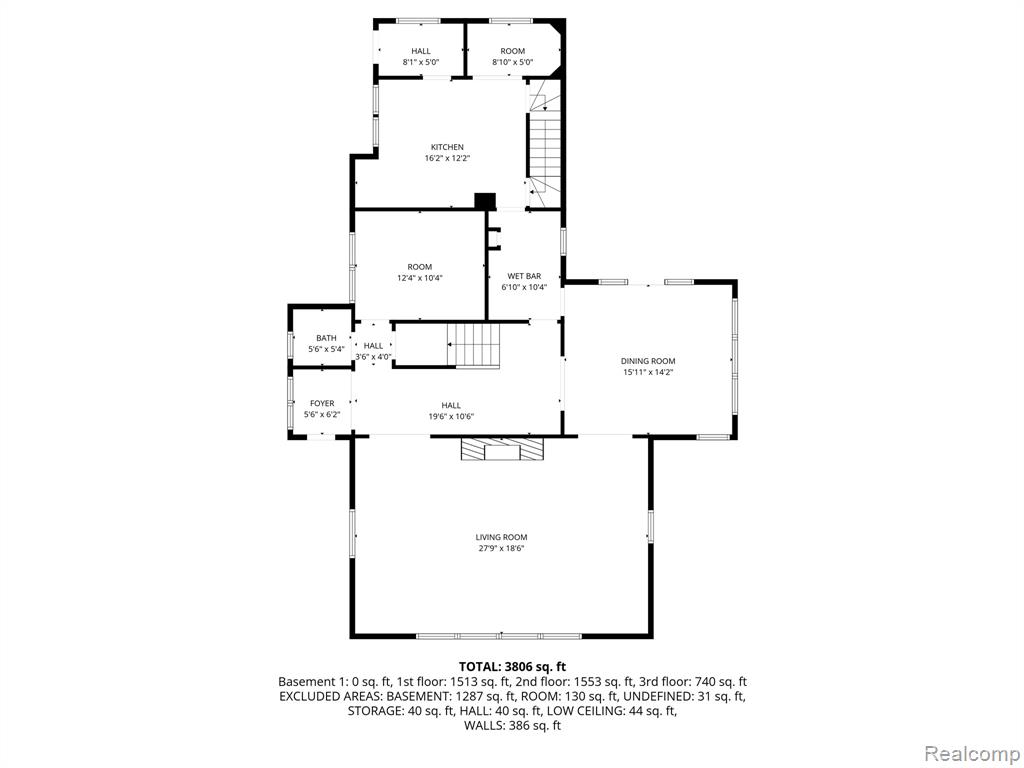 1444 Burns Street, Detroit, MI 48214 — Photo 47