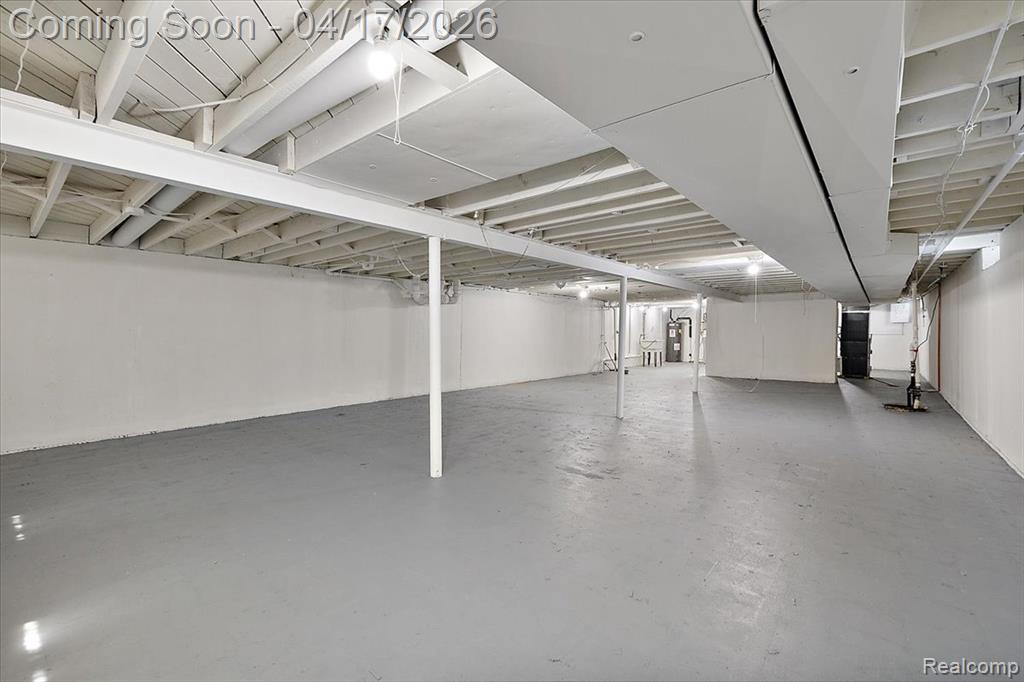 Unfinished Lower Level