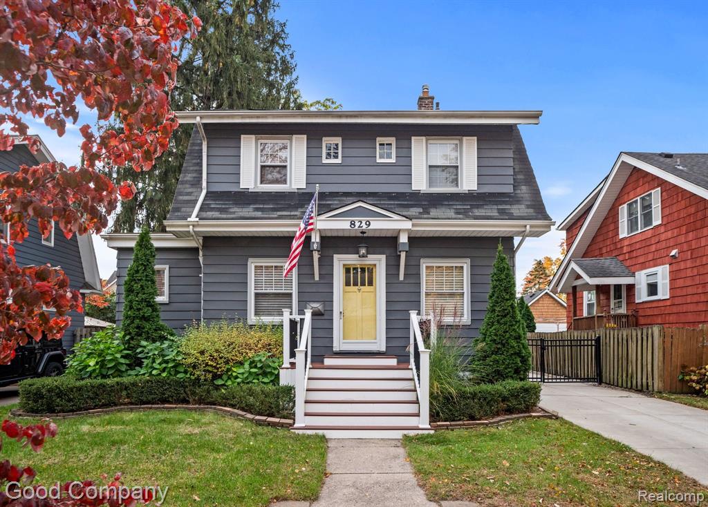 829 PARK Avenue, Royal Oak, MI 48067 — front exterior