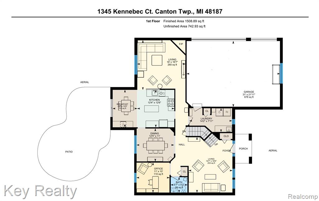 1345 Kennebec Court, Canton, MI 48187 — Photo 48