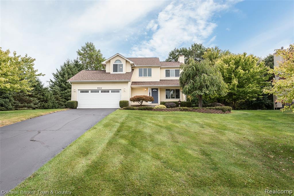 9344 Huron Park Drive, Brighton, MI 48116 — front exterior