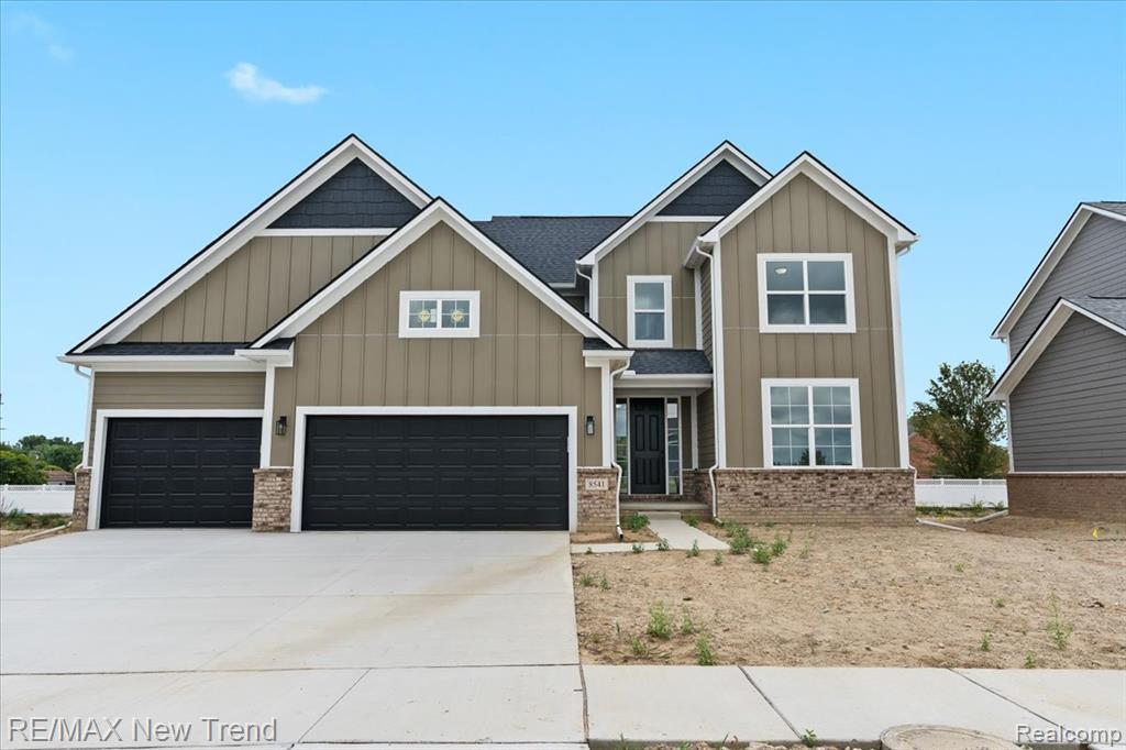 8541 Joseph Street, Commerce Twp, MI 48382 — front exterior