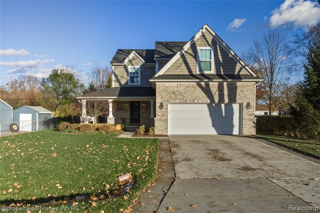 9024 Elmhurst Avenue, Plymouth, MI 48170 — front exterior