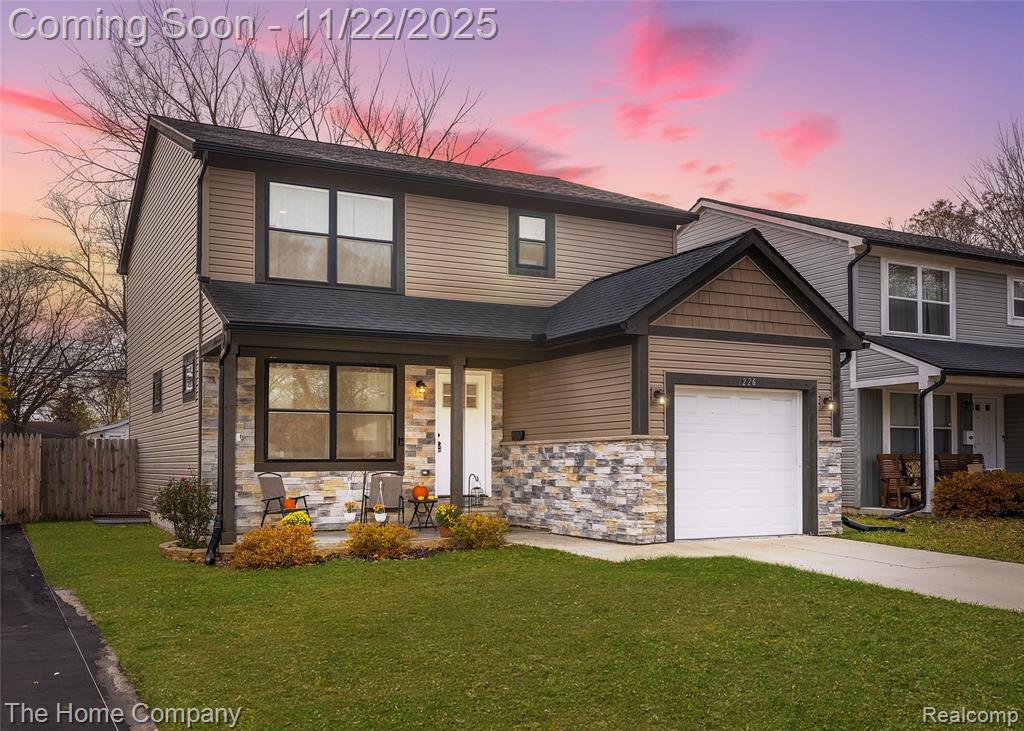 1226 E Bernhard Avenue, Hazel Park, MI 48030 — front exterior