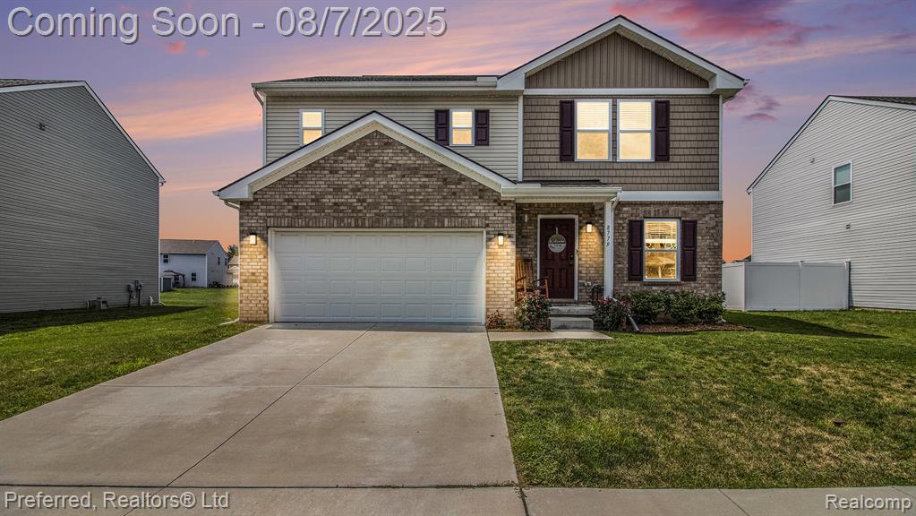 8779 E Park Ridge Circle, Newport, MI 48166 — front exterior