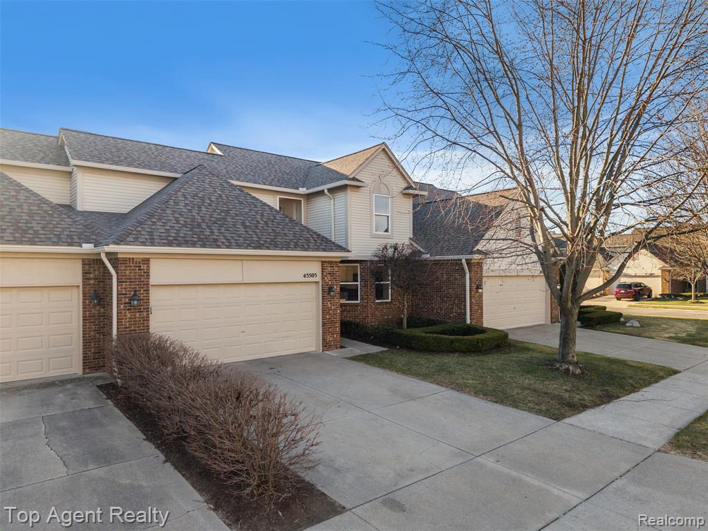 45505 Limerick Drive, Macomb, MI 48044 — front exterior