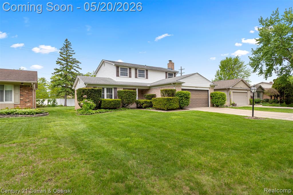 6873 Carriage Hills Drive, Canton, MI 48187 — front exterior