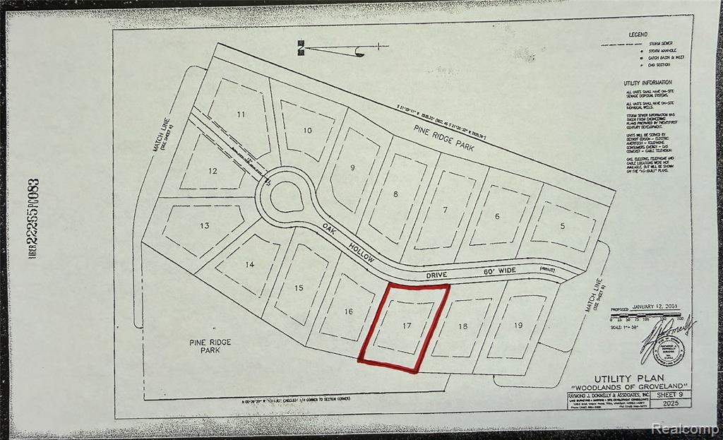 VL Oak Hollow Drive, Holly, MI 48442 — front exterior