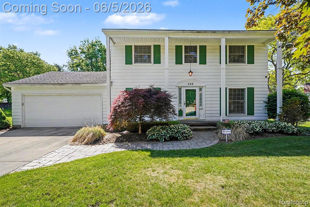 522 Old Bridge Road, Grand Blanc, MI 48439 — front exterior