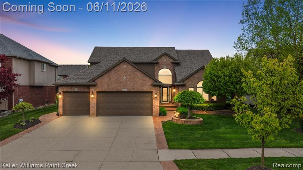 50386 Knightsbridge Drive, Macomb, MI 48044 — front exterior