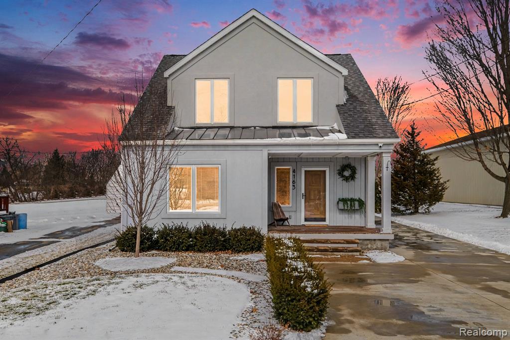 4163 E Maple Avenue, Grand Blanc, MI 48439 — front exterior