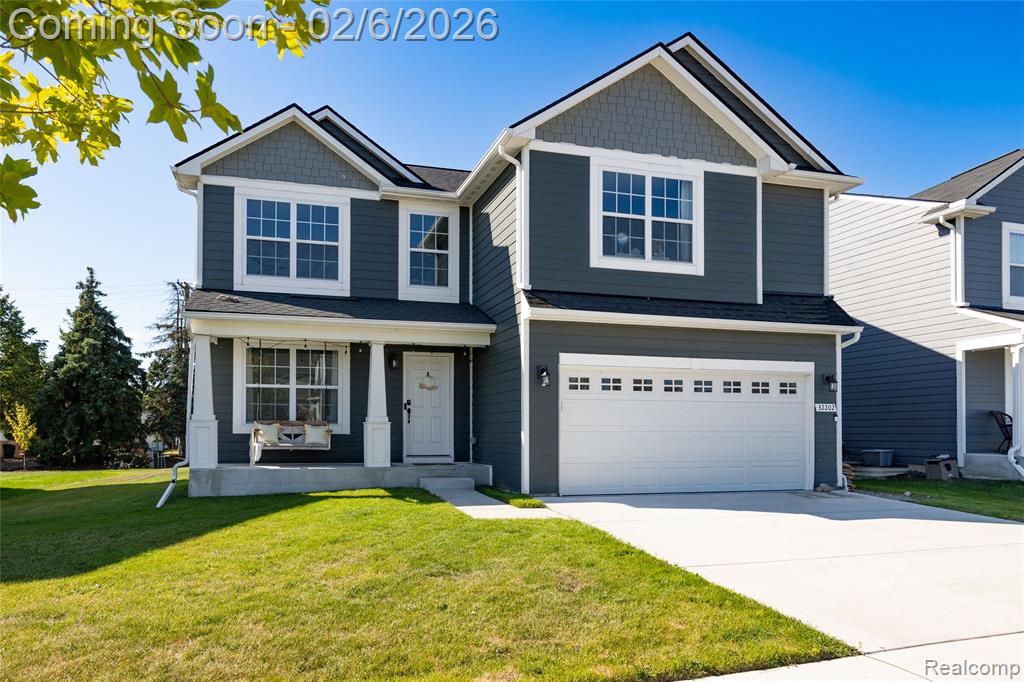 32202 Bradford Street, New Haven, MI 48048 — front exterior