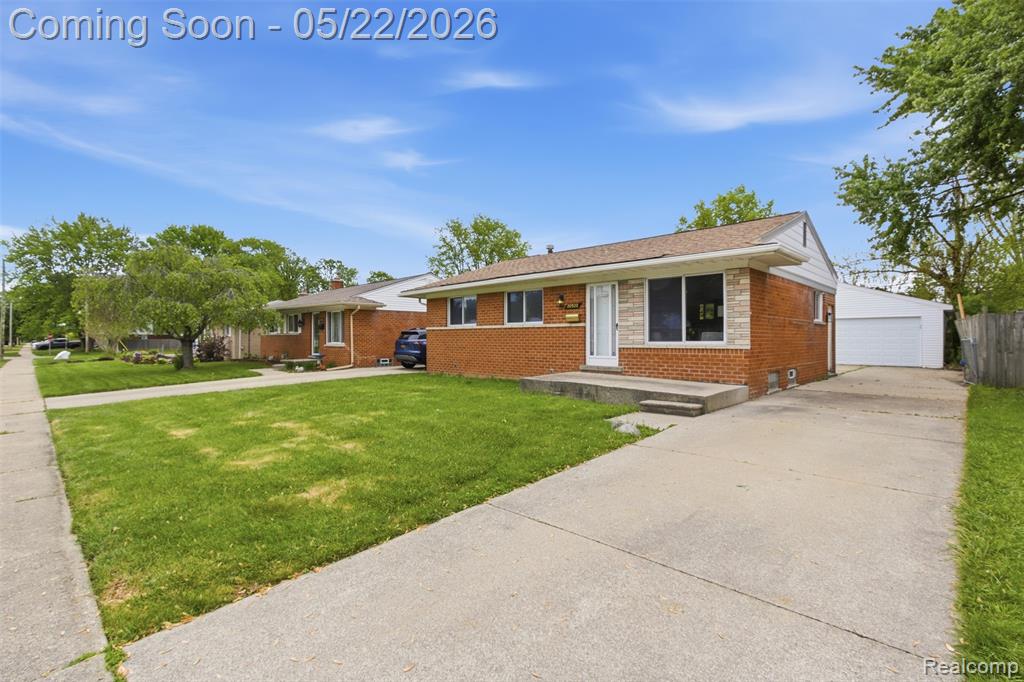 20520 Catalano Street, Clinton Twp, MI 48035 — front exterior