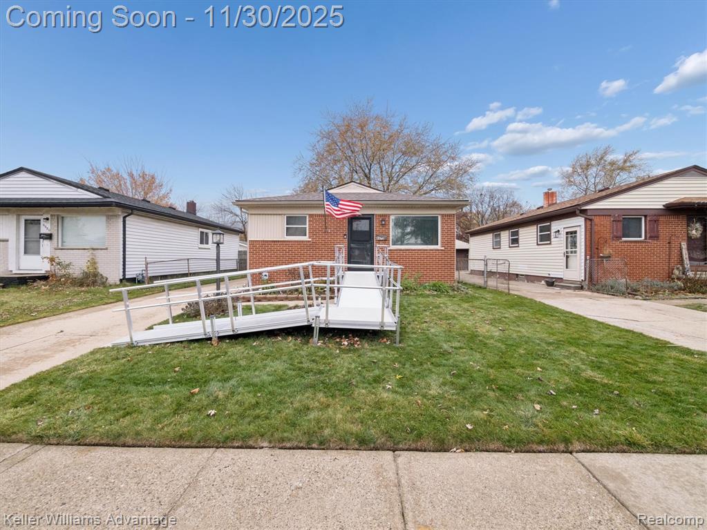 6672 Madison Street, Taylor, MI 48180 — front exterior