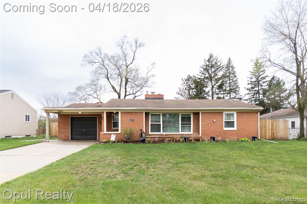 31493 Elmwood Street, Garden City, MI — front exterior
