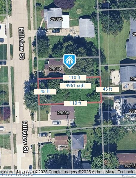 Vacant Hillview N Hillview, Roseville, MI 48066 — Photo 2