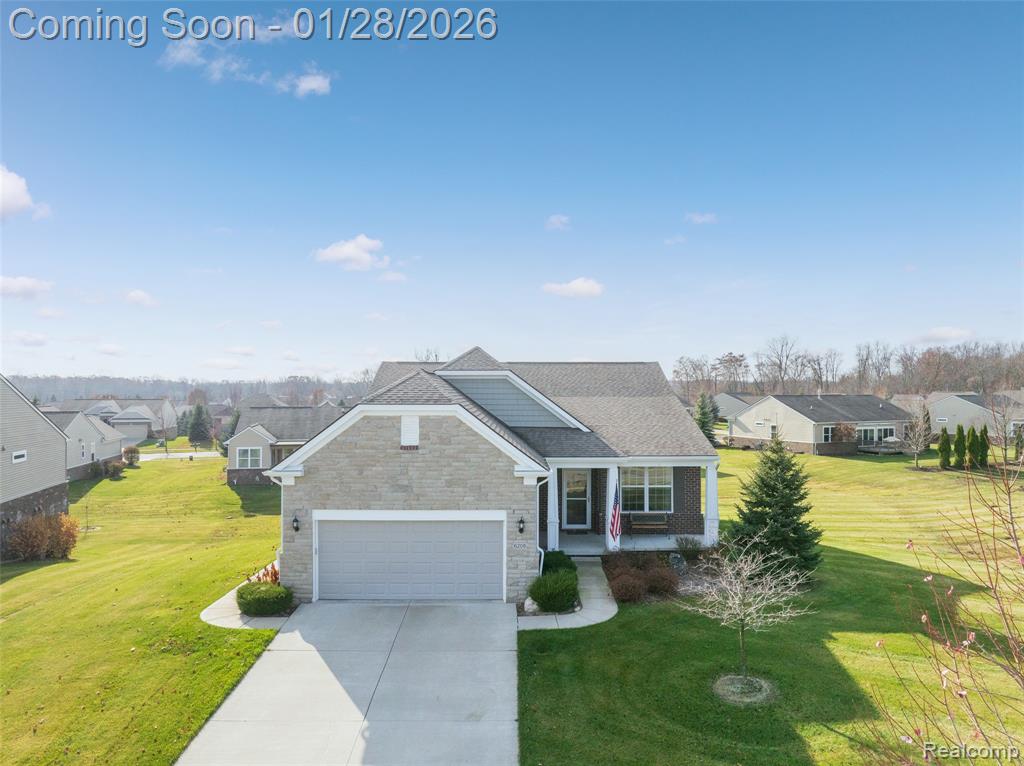 6208 Merion Lane, 64, Grand Blanc, MI 48439 — front exterior