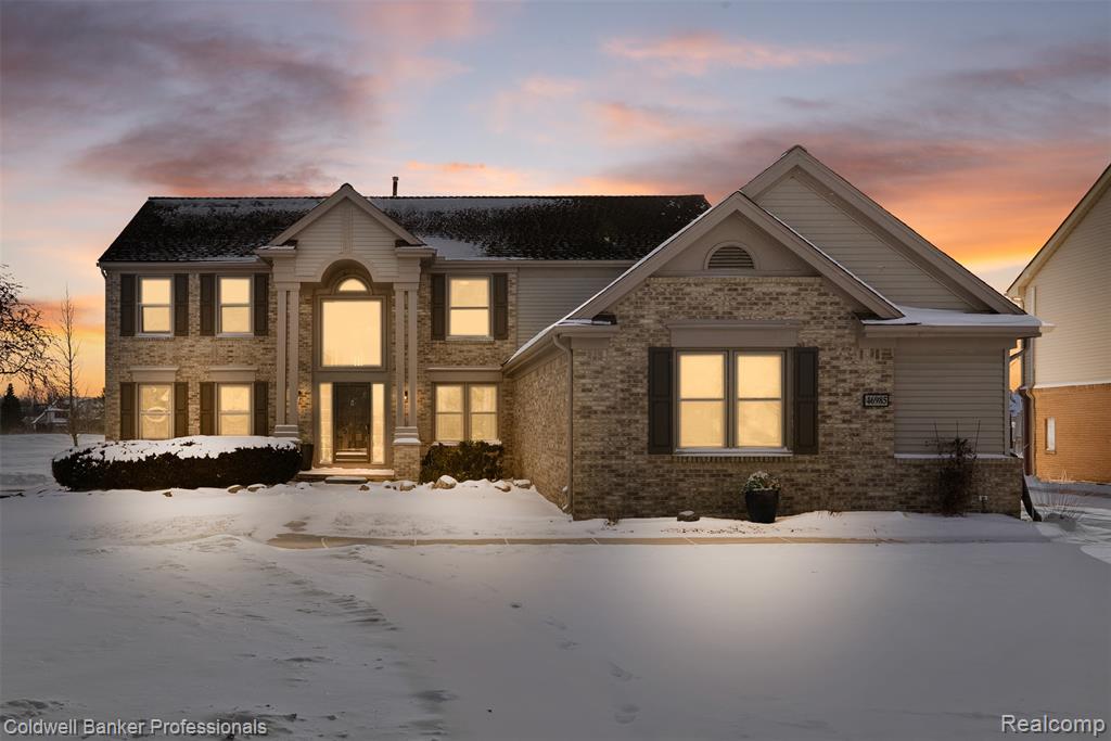 46985 Glastonbury Drive, Canton, MI 48188 — front exterior