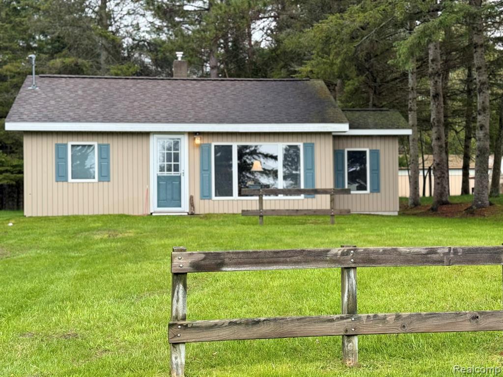 4348 N Shrew Road, Lincoln, MI 48742 — front exterior
