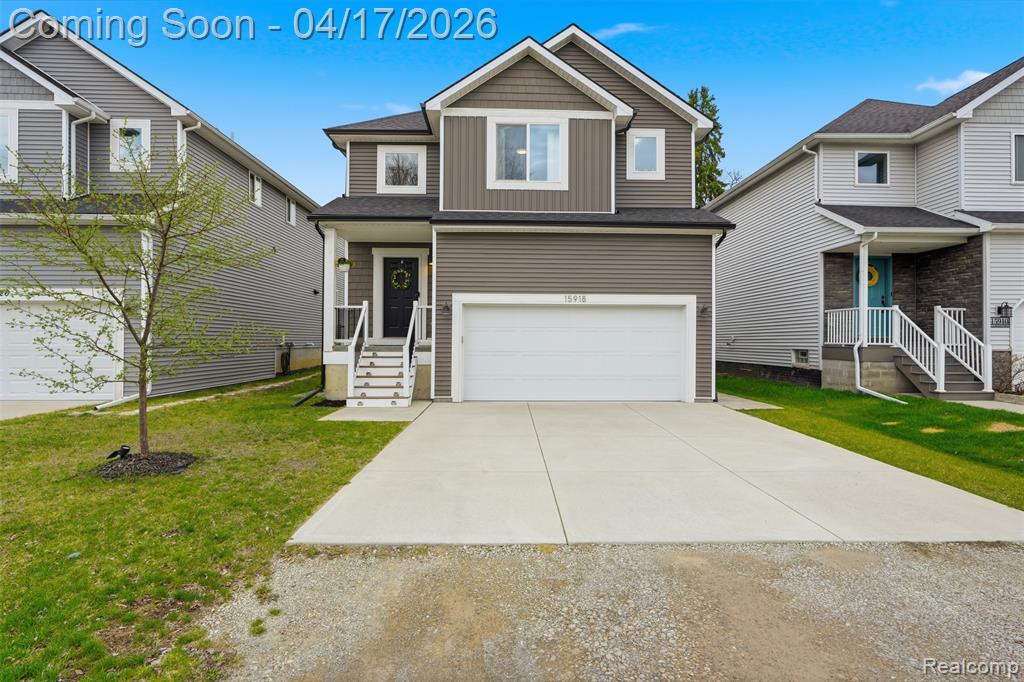 15918 Camperdown Avenue, Clinton Twp, MI 48035 — front exterior