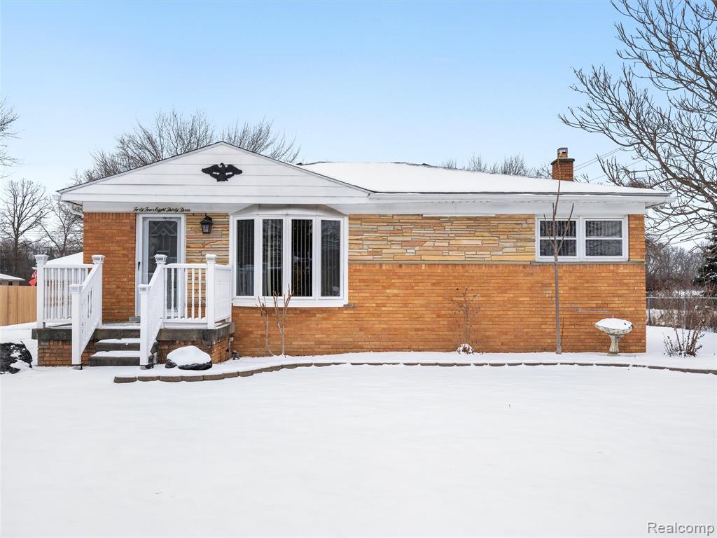 44833 MADDELEIN Street, Clinton Twp, MI 48036 — front exterior