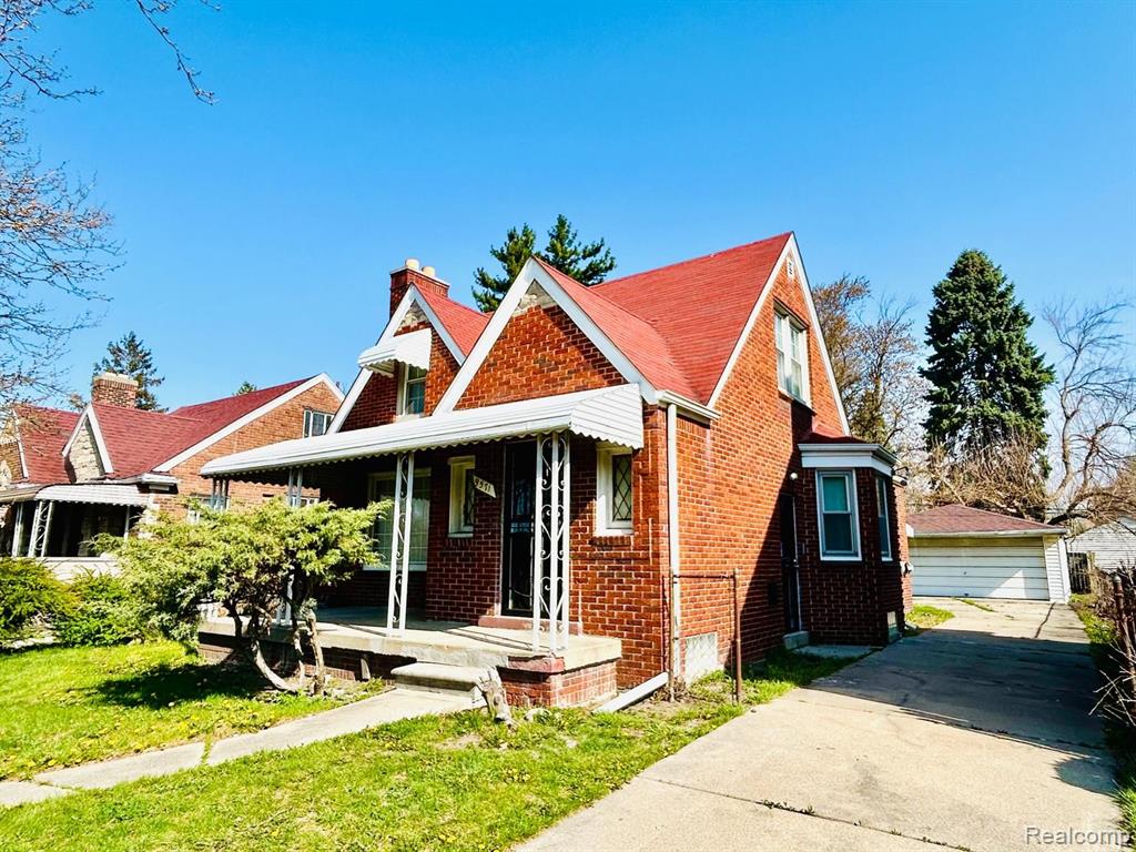 9571 E OUTER Drive, Detroit, MI 48213 — front exterior