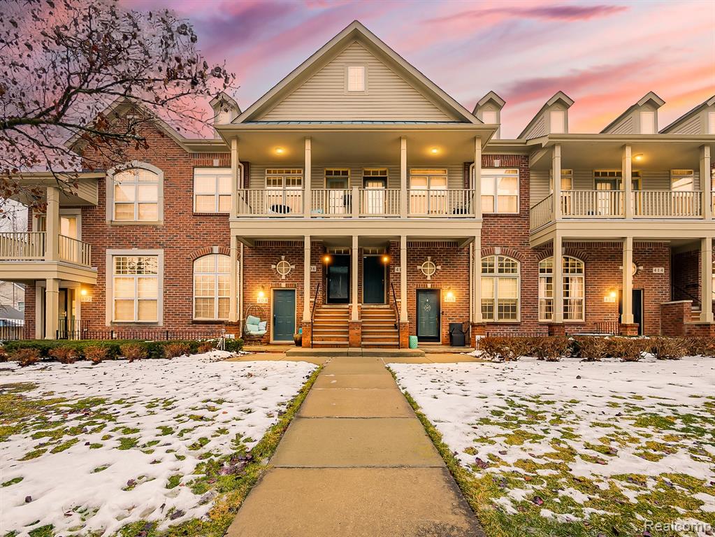 406 Old Pine Way, Walled Lake, MI 48390 — front exterior