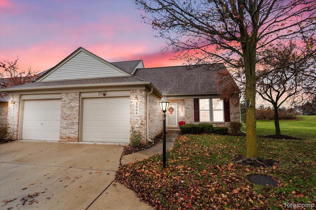 3864 HUNTERS WAY, Canton, MI 48188 — front exterior