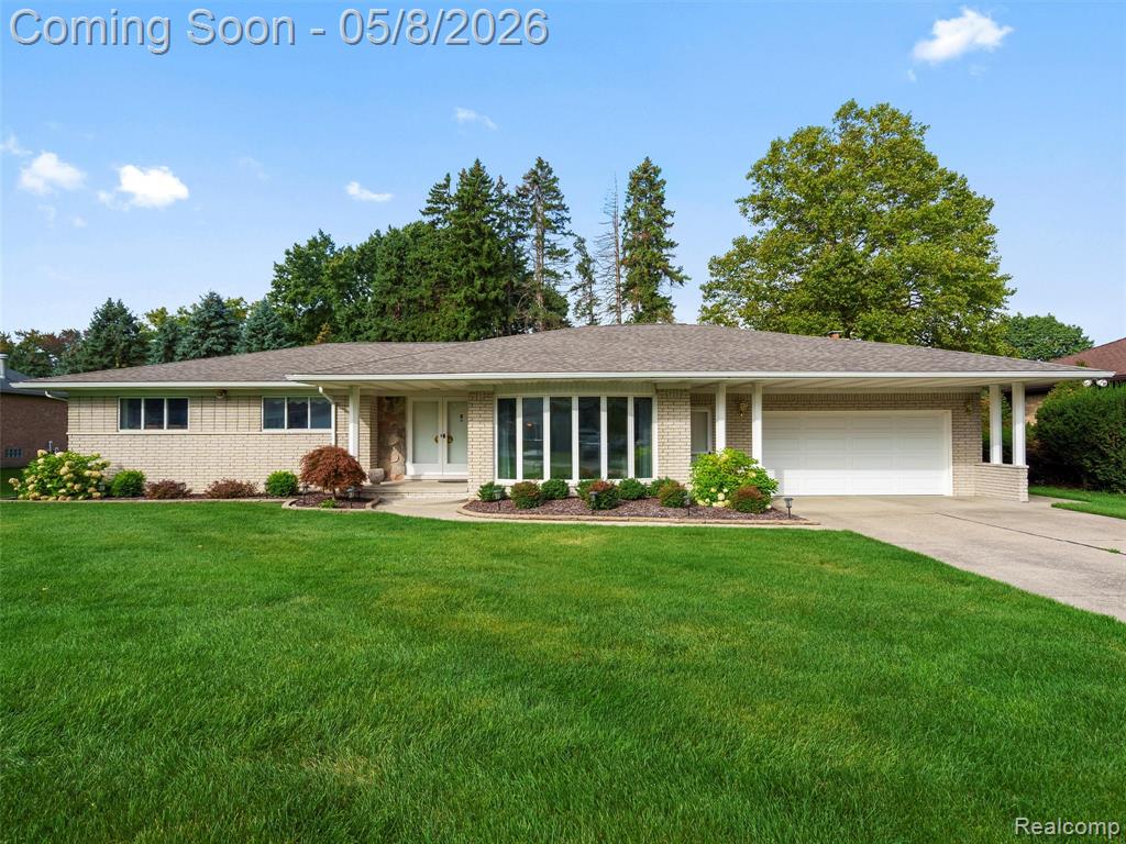 38523 Manchester Street, Clinton Twp, MI 48036 — front exterior