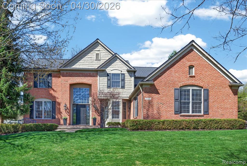 1113 Miners Run Road, Rochester, MI 48306 — front exterior