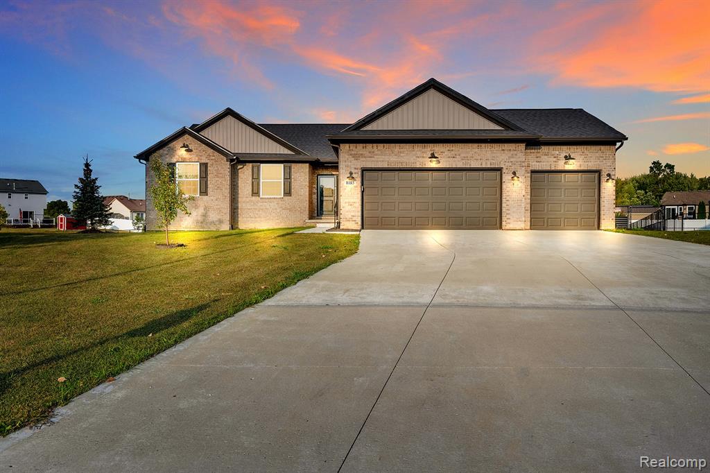 8185 Hidden Cove Court, Grand Blanc, MI 48439 — front exterior