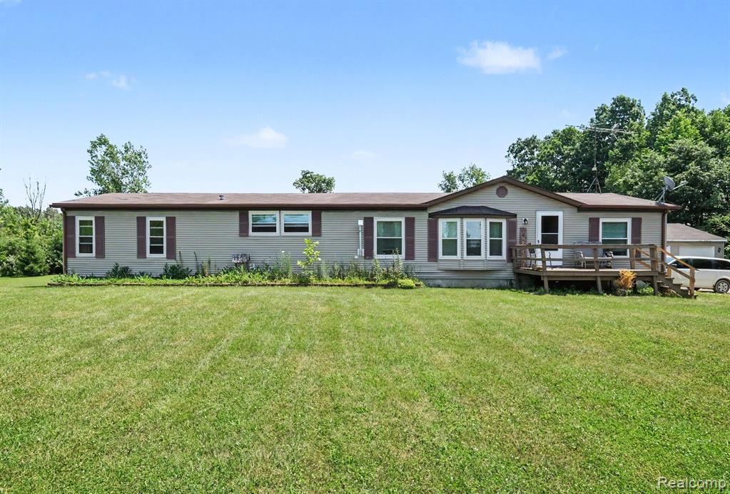 4242 Skelton Road, Columbiaville, MI 48421 — front exterior