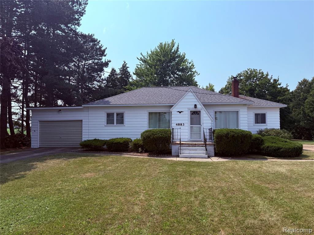 4883 Colwood Road, Unionville, MI 48767 — front exterior