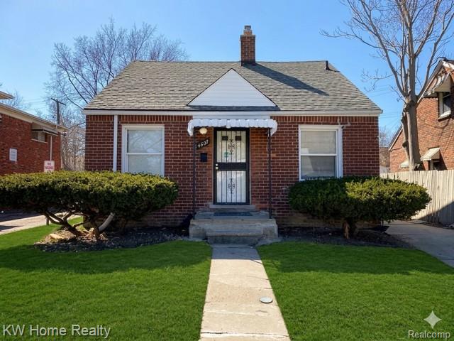 4607 Cadieux Road, Detroit, MI 48224 — front exterior