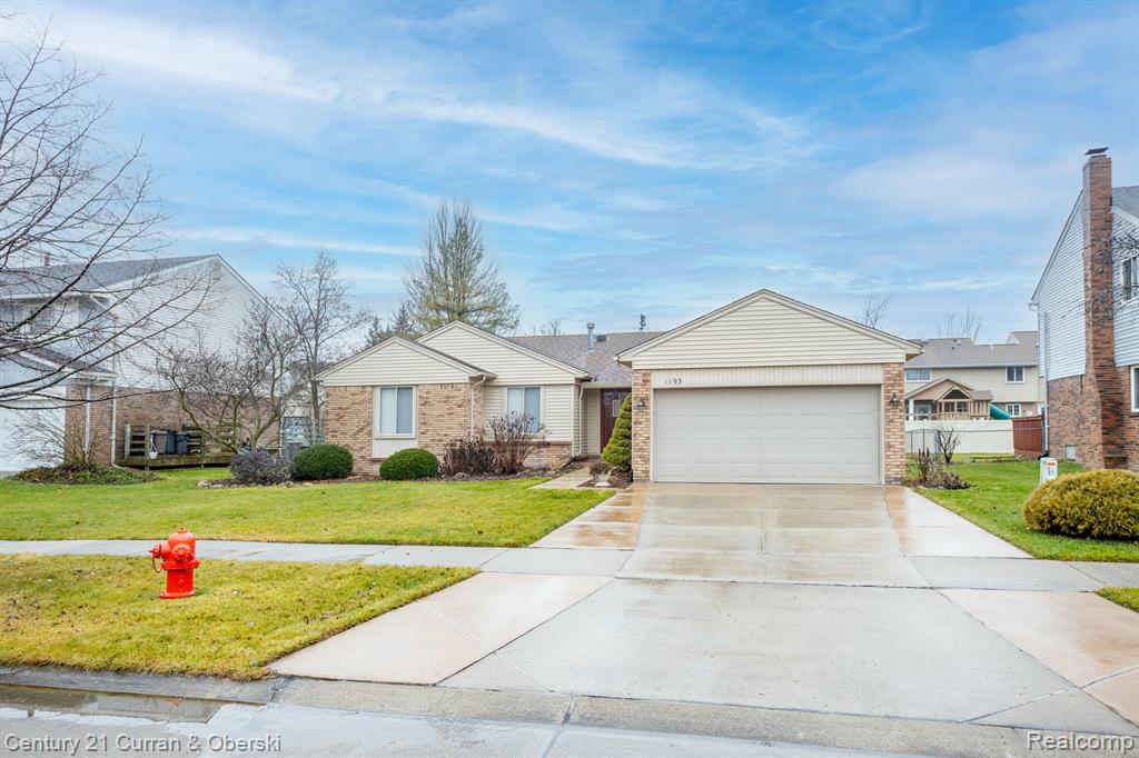 1193 Whittier Drive, Canton, MI 48187 — front exterior